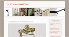 Desktop Screenshot of jchansdesigns.com